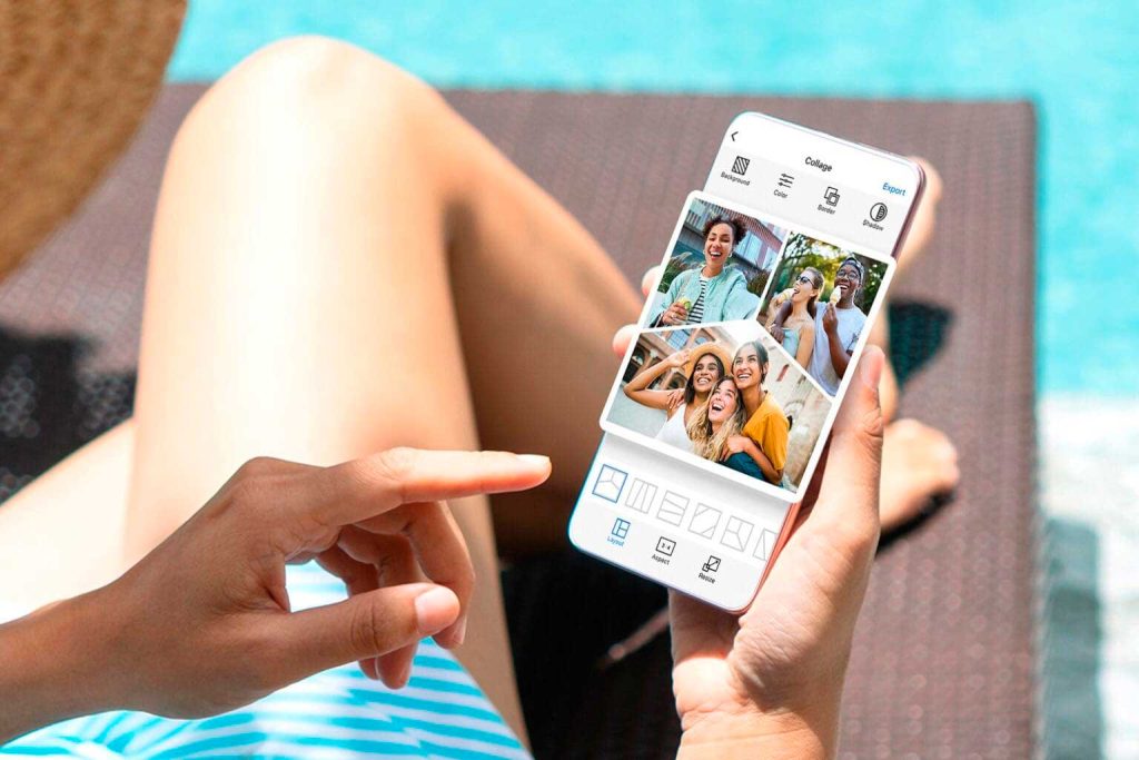Hacer collage de fotos en iPhone: Diseña composiciones únicas