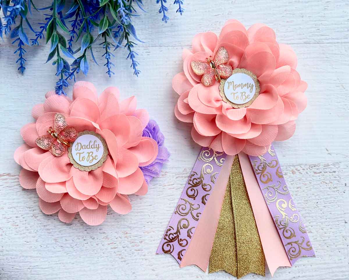 Cómo Hacer un Corsage para Baby Shower Paso a Paso