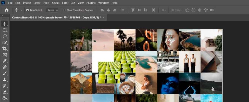 Cómo Hacer un Mosaico de Fotos en Photoshop