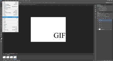 Cómo hacer un Gif en Photoshop